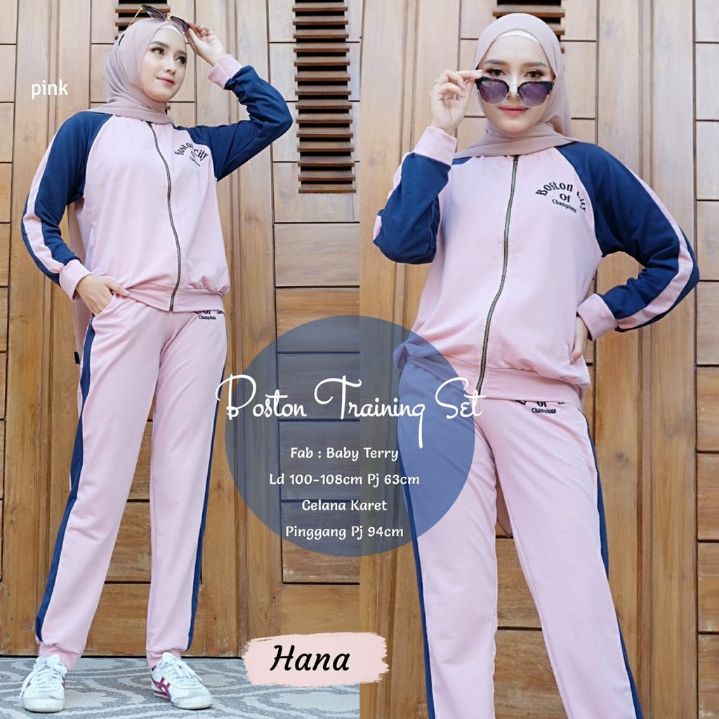 BAJU OLAHRAGA MUSLIM / BAJU OLAHRAGA WANITA MUSLIM / SETELAN TRAINING WANITA / TRAINING MUSLIM