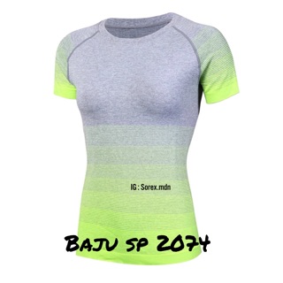 Baju  kaos  sport olahraga cewek wanita  2074 sorex Shopee  