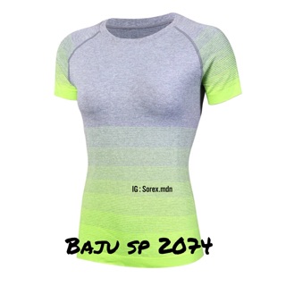  Baju  kaos  sport olahraga cewek wanita  2074 sorex Shopee  