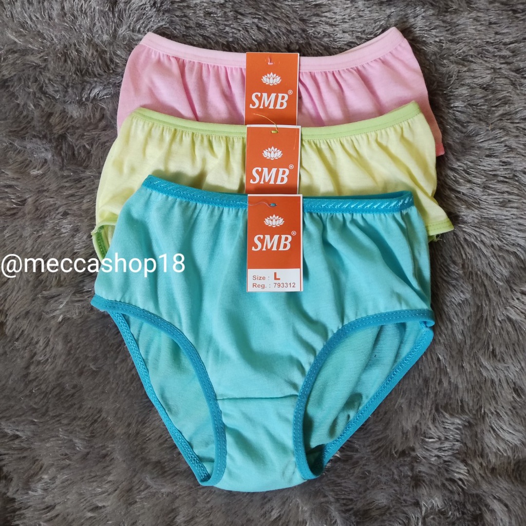 12PCS CD Celana Dalam anak Perempuan Lusinan Murah Bahan Katun