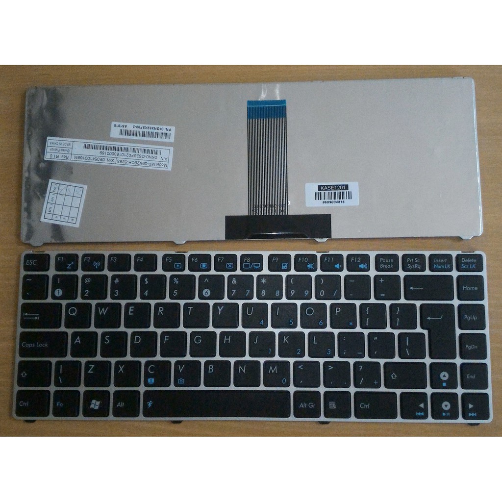 Keyboard Asus EEEPC 1201 1215 1225 UL20 FRAME