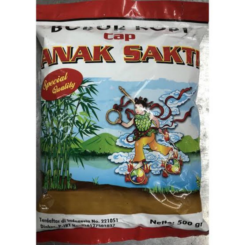 

Kopi bubuk Cap Anak Sakti 500gr