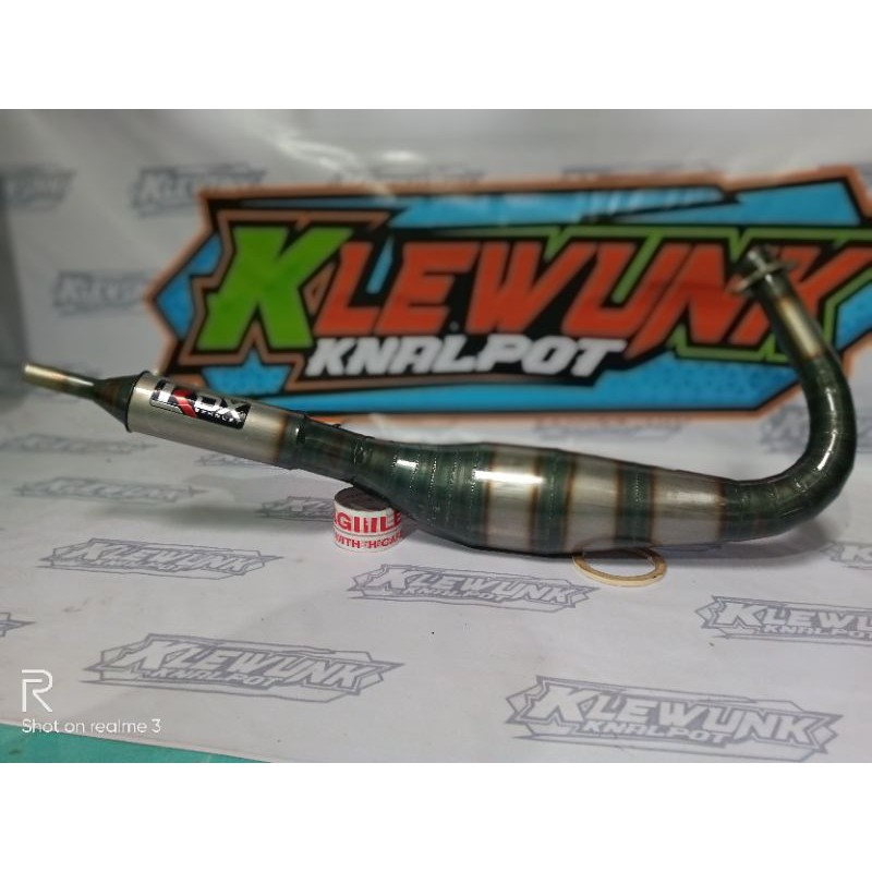 Knalpot RX king telo 3v3 kdx