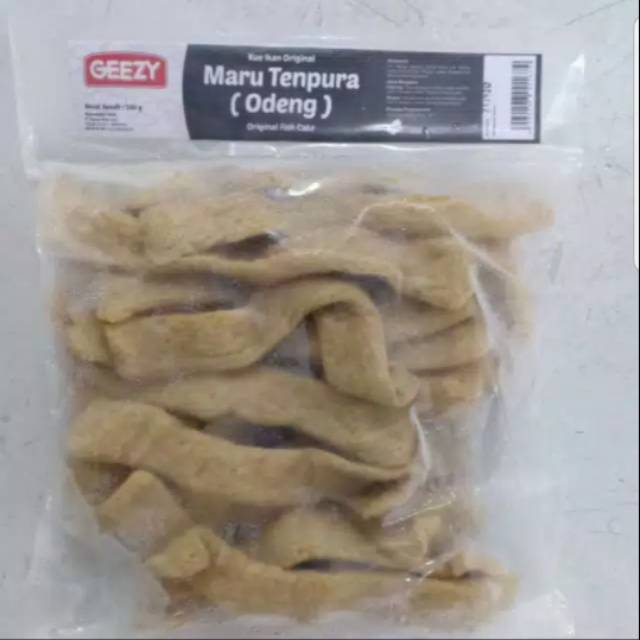 

Gezzy maru tempura tenpura odeng 500gr