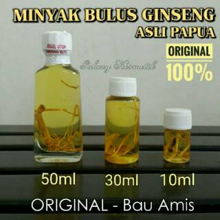 Minyak Bulus Ginseng Asli Papua Original 100 Pembesar Dan Pengencang Payudara Asli Bau Amis Shopee Indonesia