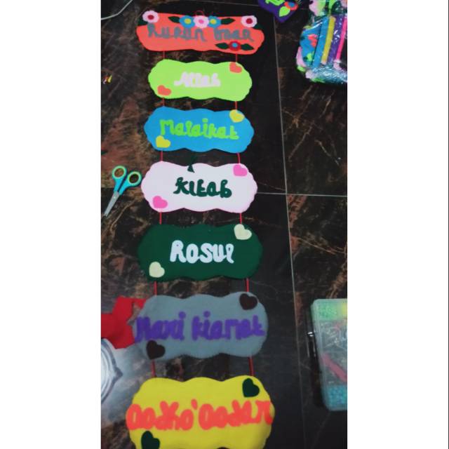 Gantungan rukun iman