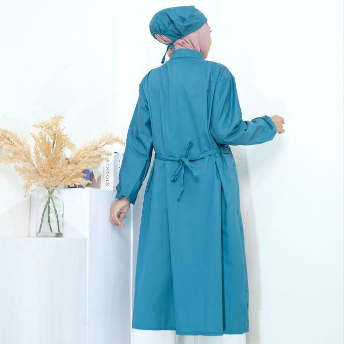 apd Gown, gown medis, surgical gown model resleting