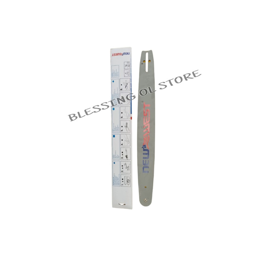 BAR CHAINSAW 22" / GUIDE BAR CHAINSAW 22 INCH LASER NEW WEST