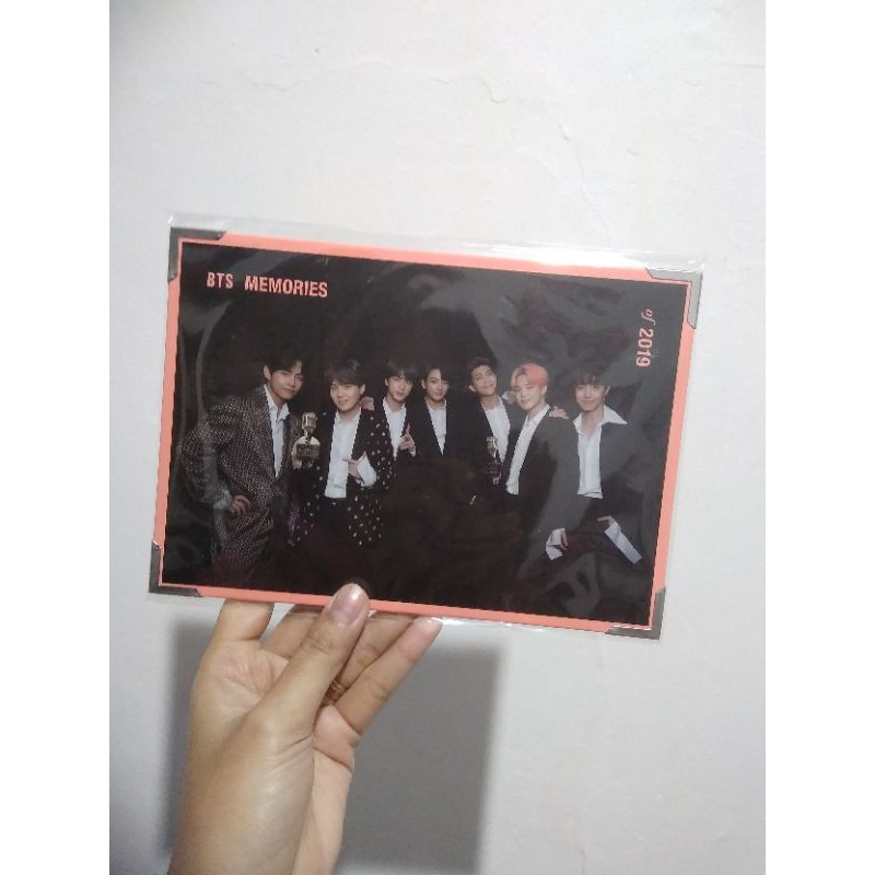 BTS MEMORIES 2019 GIFT / BENEFIT FRAME