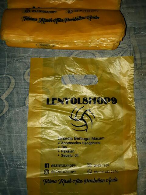 Sablon Tas Kresek Plong, Uk 20x28.