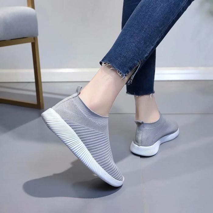 RYS - Simple Cover Sepatu Sneakers Wanita Fashion Casual - Ori Import