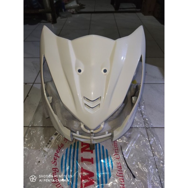 Tameng Beat FI 2012-2015 Putih Kualitas Original