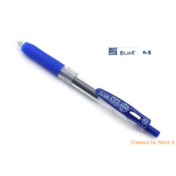 

Pulpen Biru Sarasa 0.5 JJ15BL BLUE 0.5 Pen Zebra Sarasa Clip Gel Ink pulpen tulis 0,5 ATK0274SR