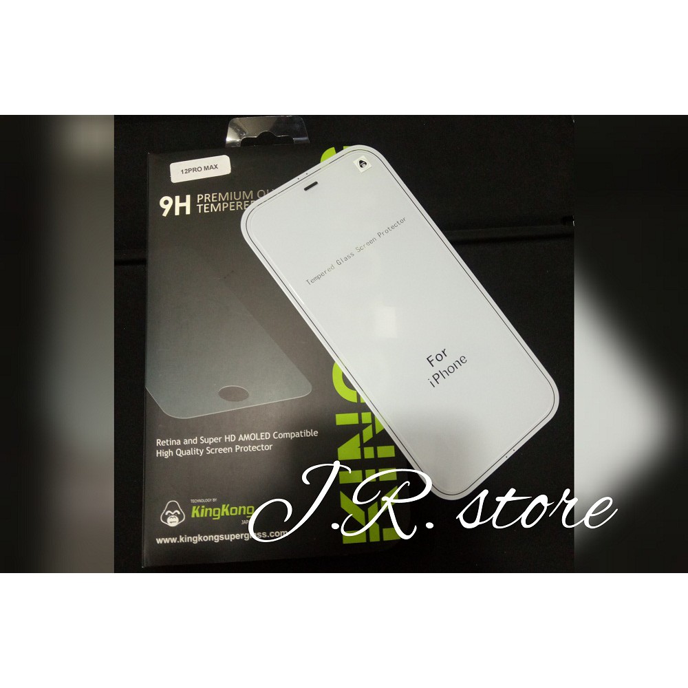 KINGKONG CLEAR Tempered Glass iPhone 12 PRO MAX 6.7