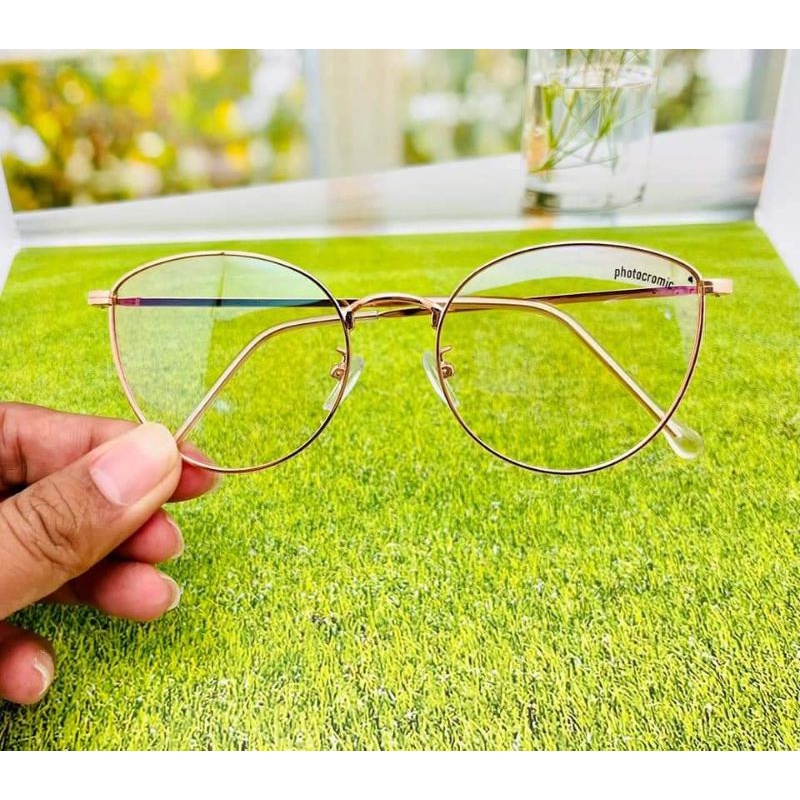 0[TERMURAH] Kacamata Photocromic Korea / Anti Radiasi 2 In 1 Potokromik Photochromic Pria Wanita Fotocromic Potocromic