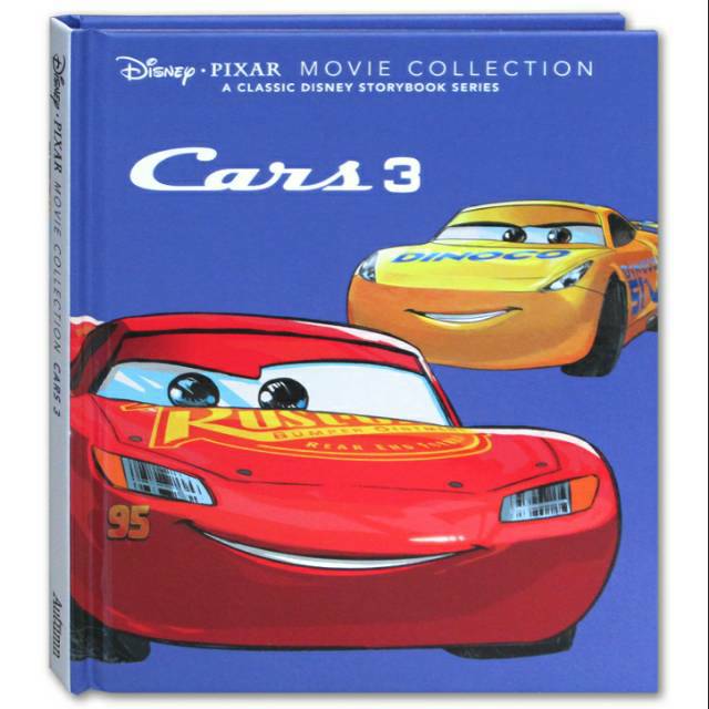 Disney Pixar Cars 3 Movie Collection - A Classic Disney Storybook Series buku impor