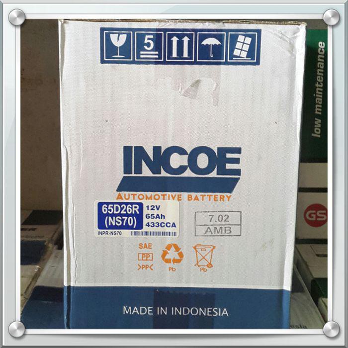 Diskon Aki Ns70 Incoe Premium (Isuzupanther,Kijangdiesel,Coltdiesel,Fuso) Murah