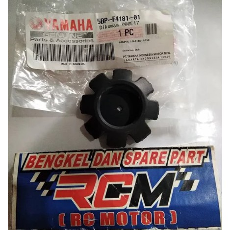 HARGA PERBIJI DAMPER LOCATING KARET GANJAL TANGKI KANAN KIRI SCORPIO LAMA ORI YAMAHA 5BP-F4181-01