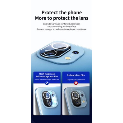 For Xiaomi Mi 11 / 11 Pro / 11 Ultra Camera Protector Tempered Glass Poco Full Cover Lens Glass Film