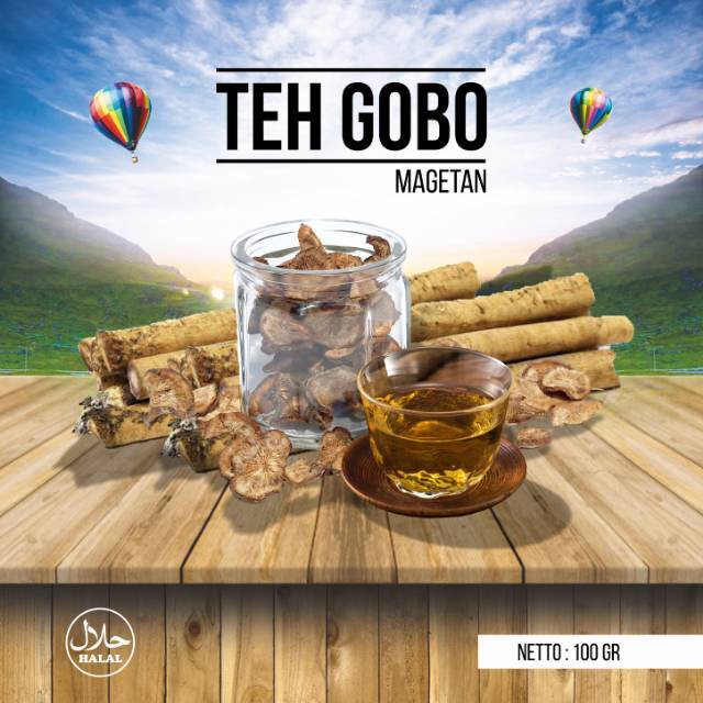 

Teh Gobo (akar ketela jepang) - Teh Herbal