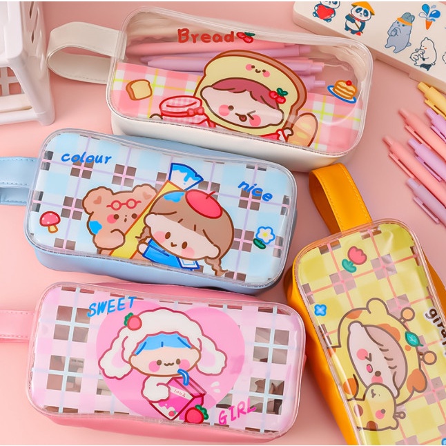 

Mantap Dompet Pensil Sweetheart Girl Tempat Pensil Lucu Trendi
