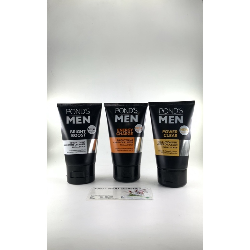 PONDS MEN FACIAL FOAM 100 GR