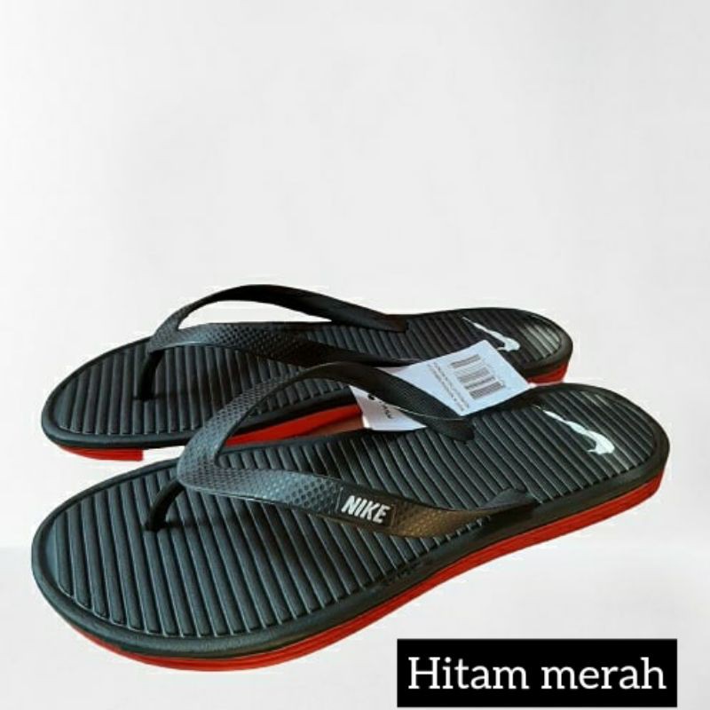 Sandal jepit nike flip flop solarsoft