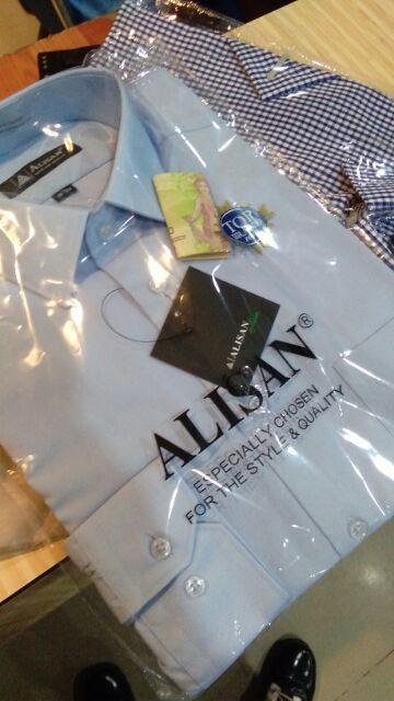 Kemeja Batik Printing Salice Paolo Motif Rantai Lengan Pendek