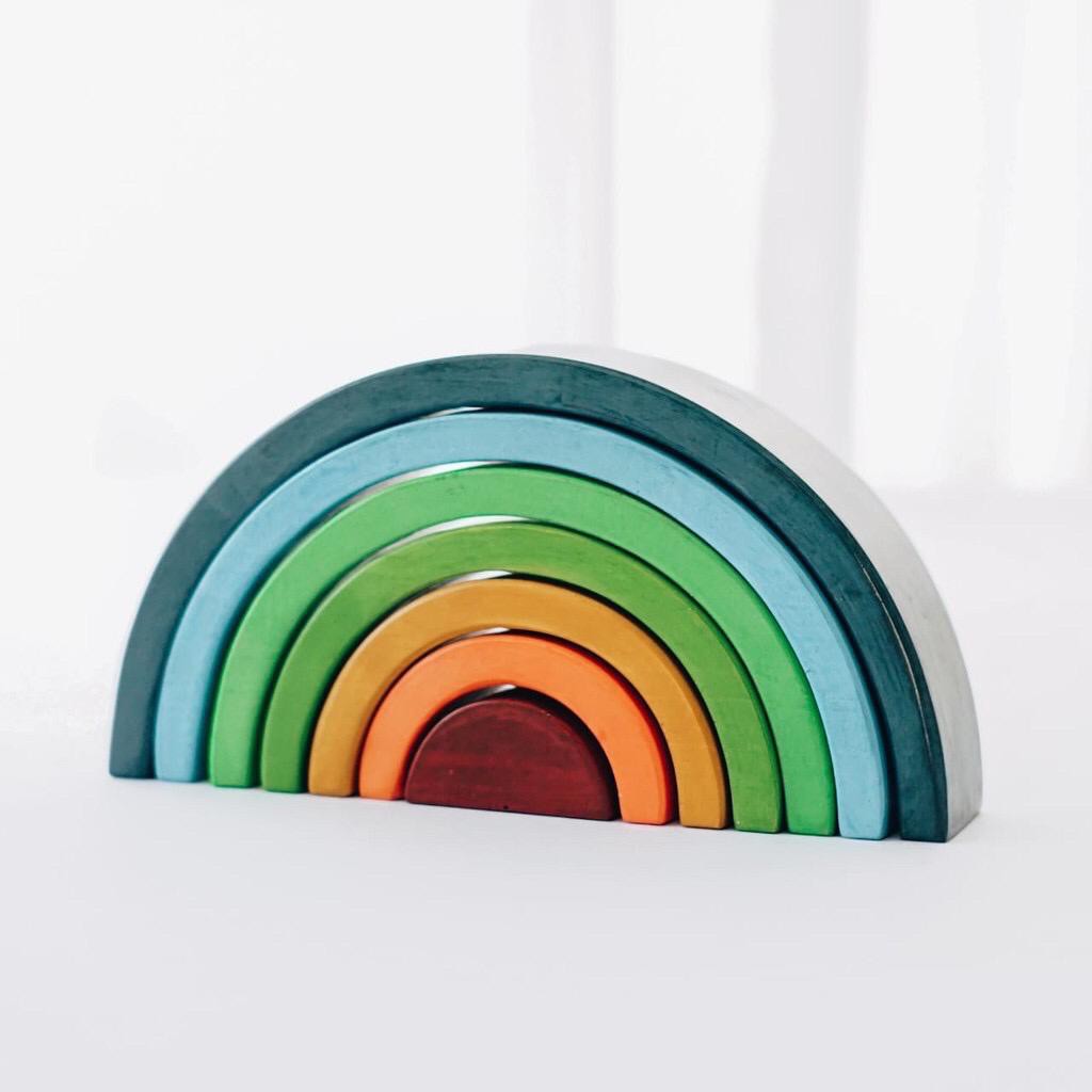 Letter In Pine - Rainbow Stack Wooden Toys