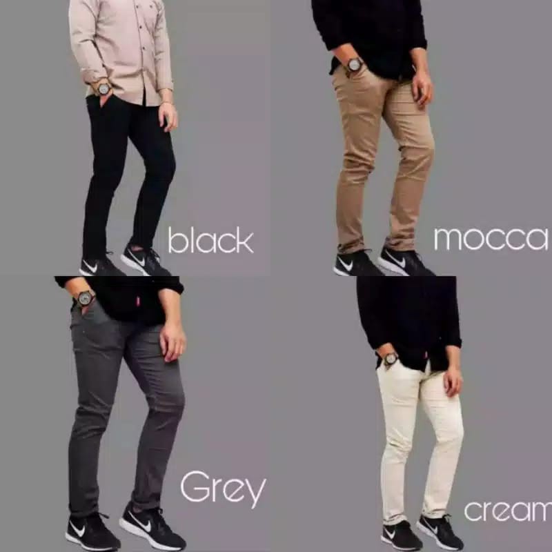 Celana Chinos Slim Fit MURAH (size standar)