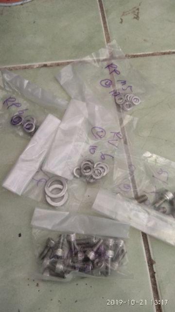 (isi 10pcs) Ring Pir Ver M6 Stainless Steel Ss304