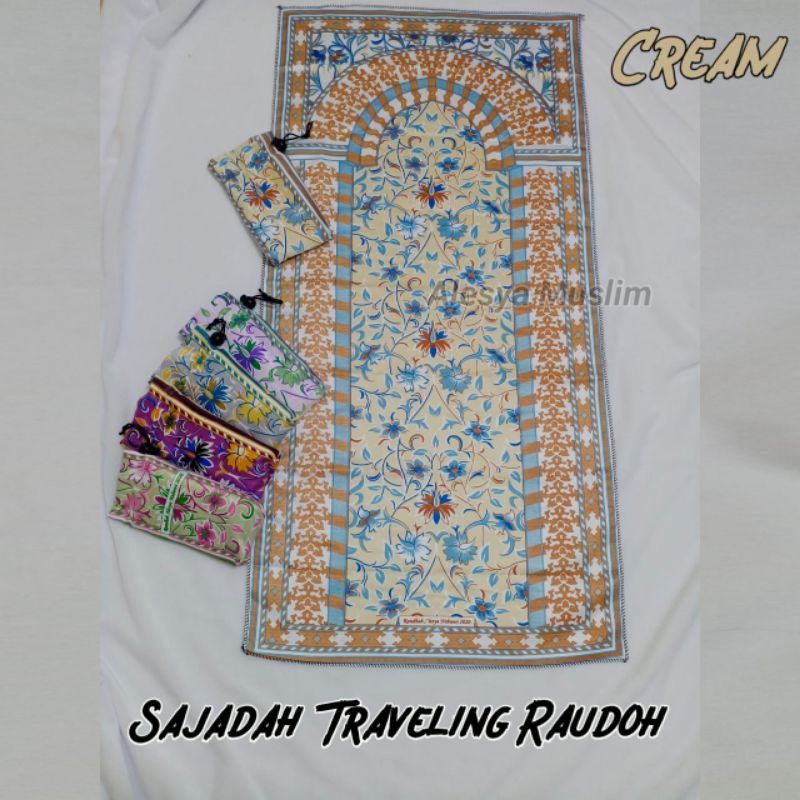 sajadah pouch raudoh turky