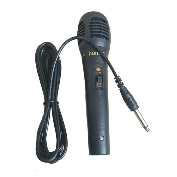 Mic Kabel Single Microphone HOMIC HM-138 Suara Jernih  Original