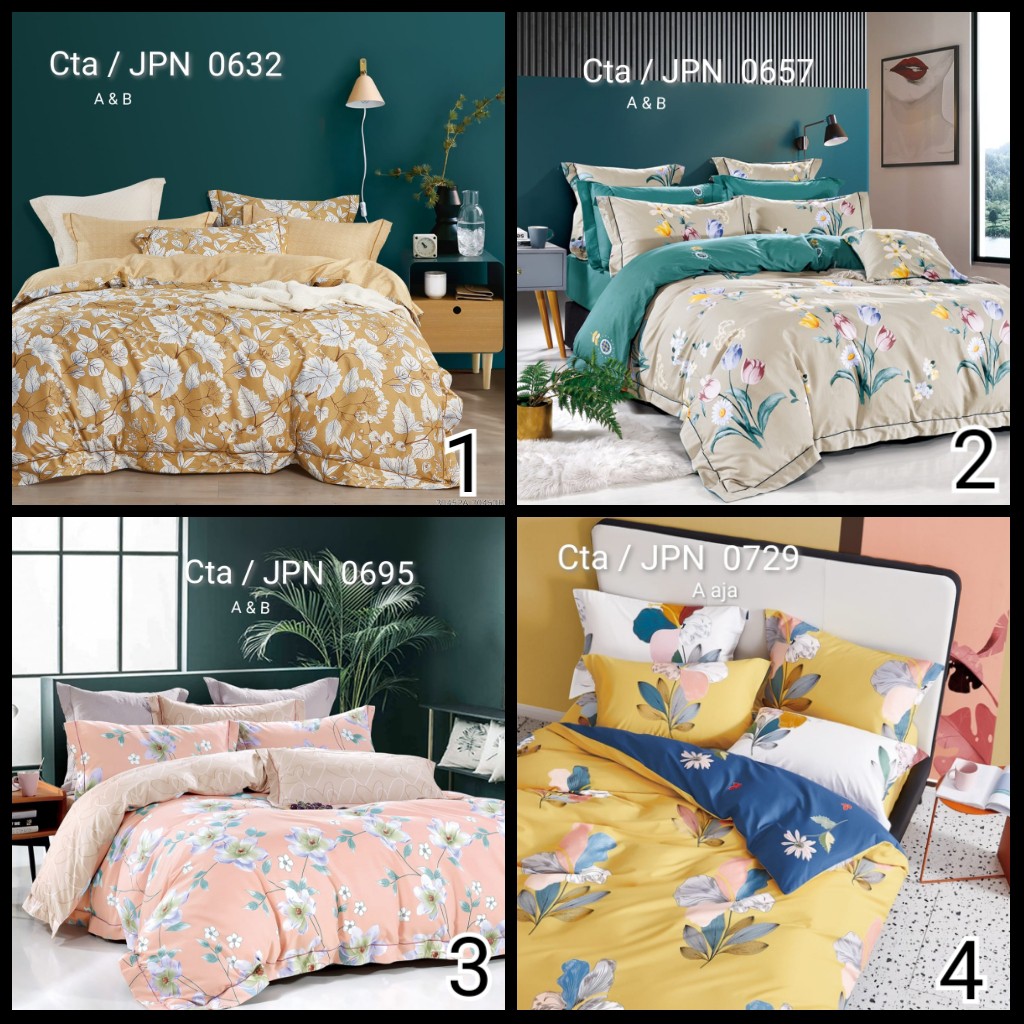 Bahan Kain katun jepang meteran / Sprei dan Bedcover Katun Jepang