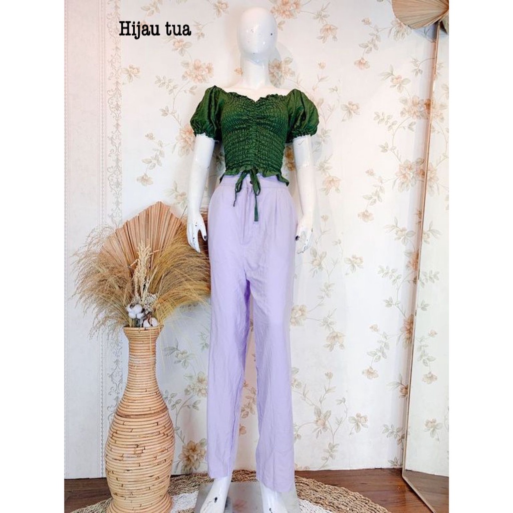 DASTER PUTRI BALI - CELANA PANJANG POLOS MURAH KEKINIAN