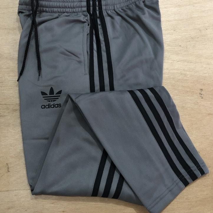 ◘ Training Panjang Olahraga / Celana Training Panjang Pria Wanita ADT01 Model 3 Strip ✹