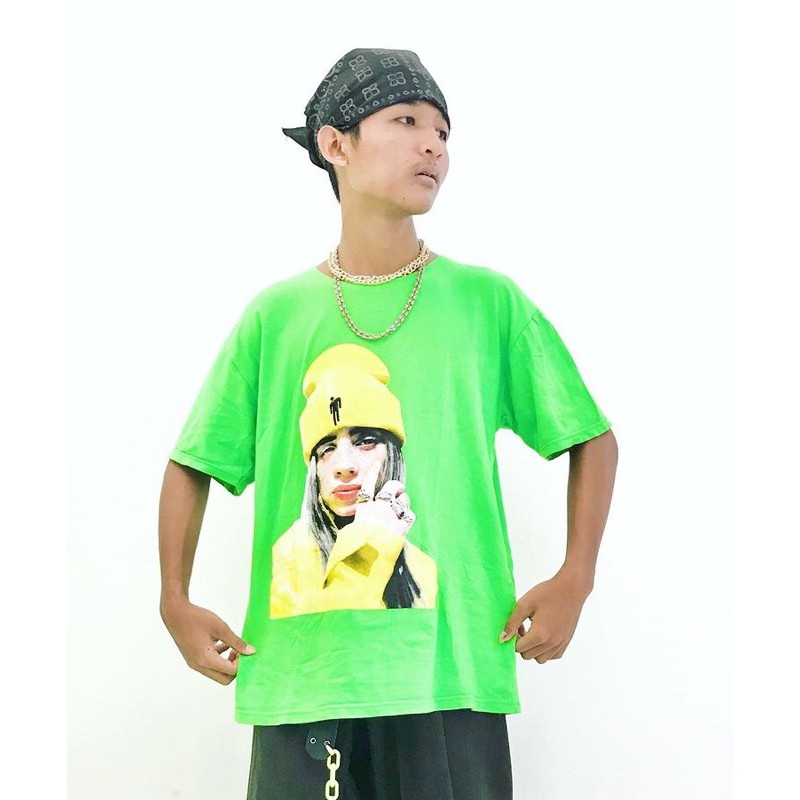 OVERSIZE TSHIRT BILLIE EILISH / KAOS DISTRO BILLIE EILISH /