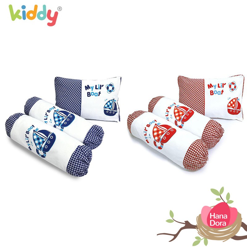 Kiddy Baby Pillow Set 2in1 KD2621 - Set Bantal Bayi