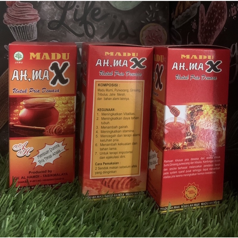 Madu Ah Max Produk 100 % Original