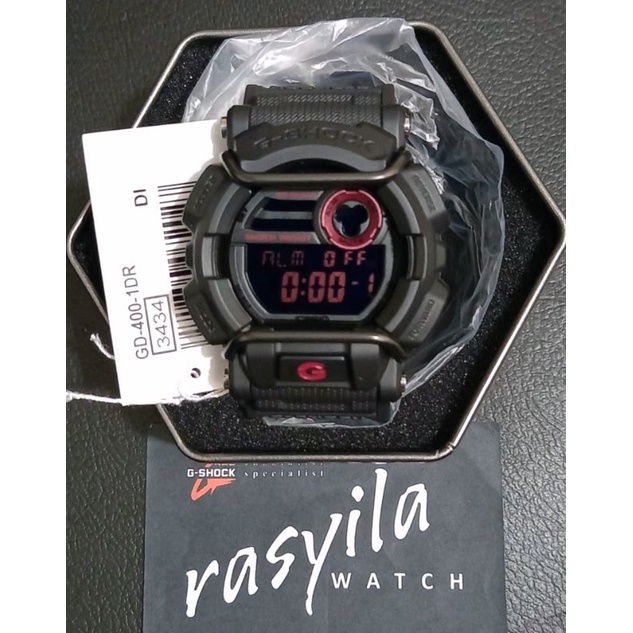 Casio G-Shock G-Shock GD 400 / GD400 - 1DR / GD 400 - 1 Black