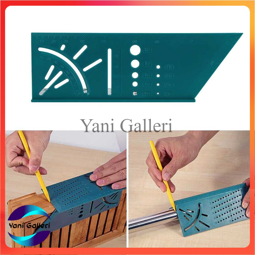 

Houkiper Penggaris Mark Line Gauge T-Type Ruler 90 Degree - HK3D