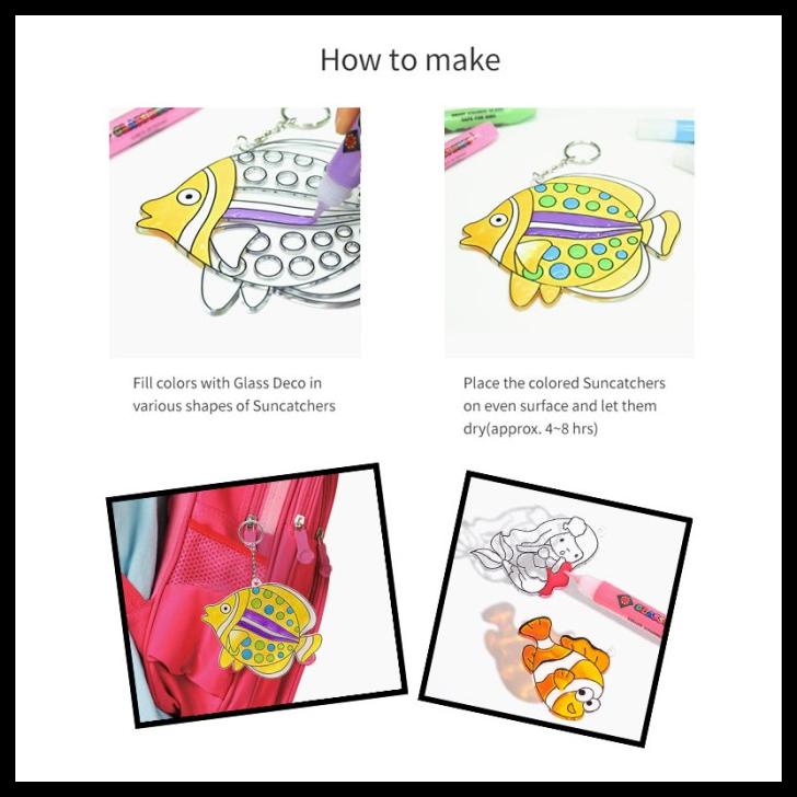 

Amos Sun Deco D-2 (6 Warna Glass Deco + 1 Medium, 2 Small Suncatcher)