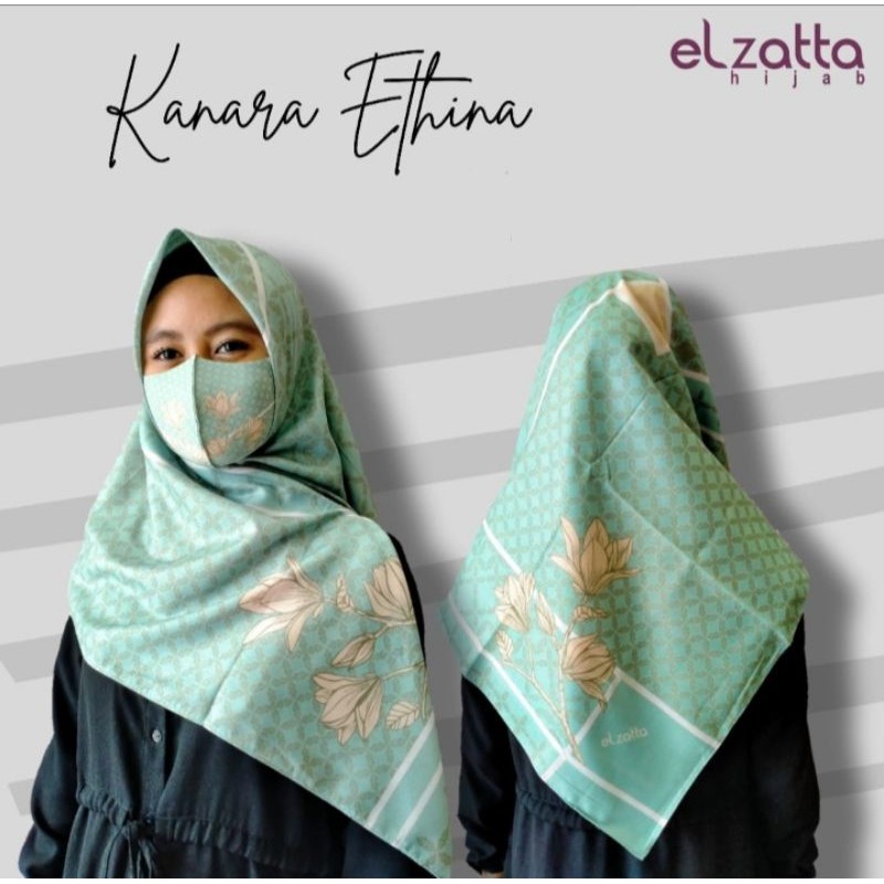 Scarf Premium Elzatta - Kana Ethina Elzatta - Terbaru