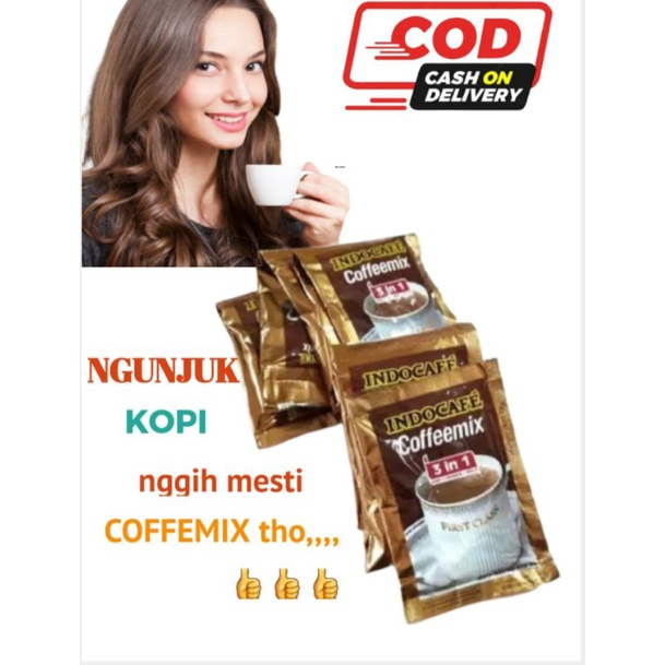 

indocafe Coffemix 3in1 renceng kopi bubuk sachet(20g×10 sachet)