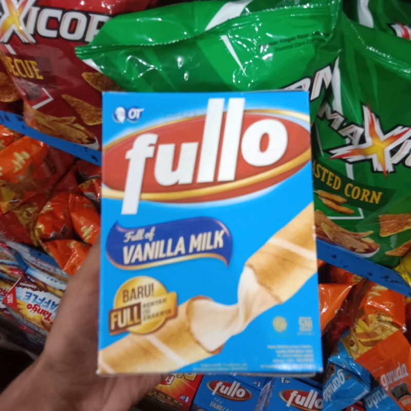

Yummer l Snack camilan Fullo Vanilla Milk 1 box isi 24 pcs
