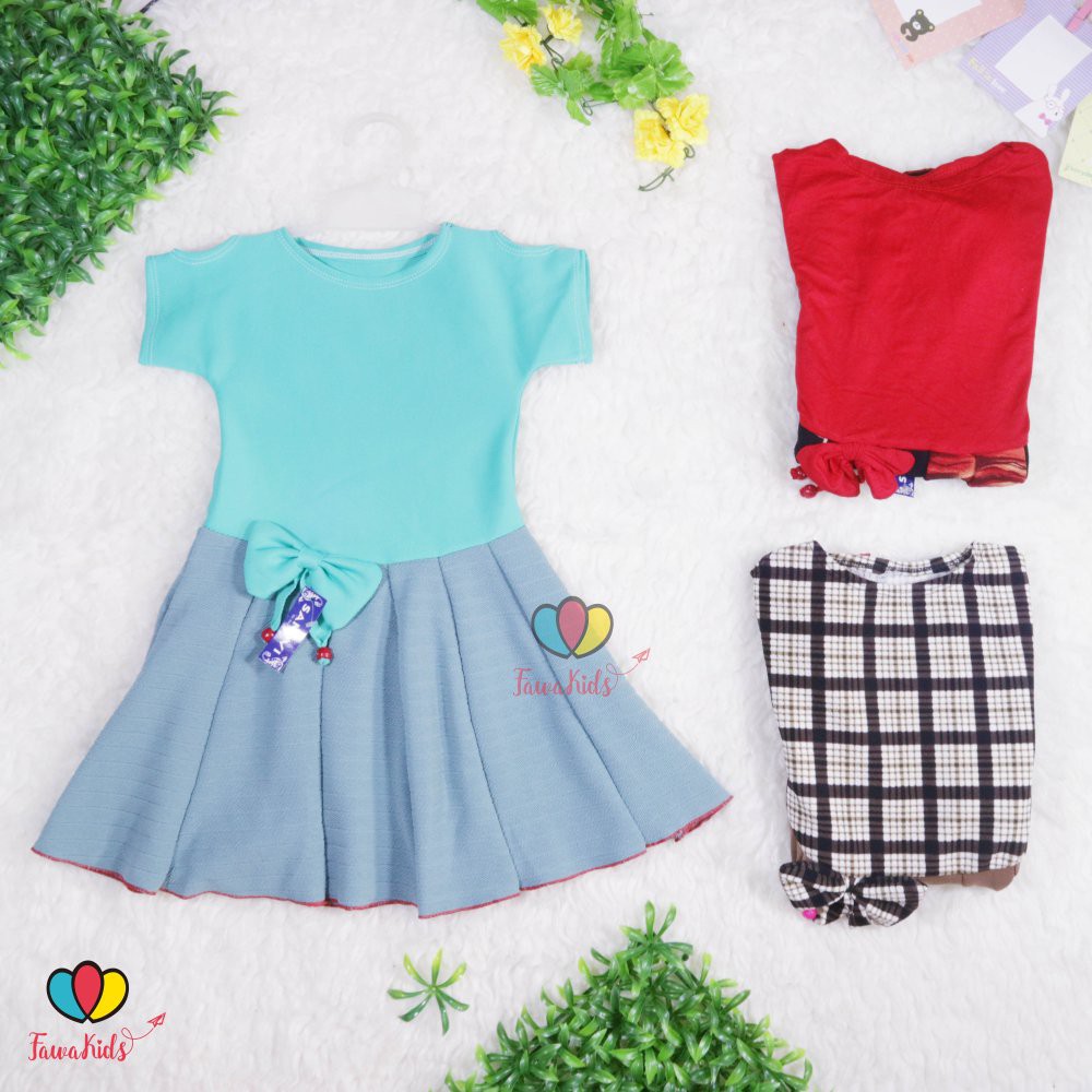 Dress Sabrina Pita 2 3 Tahun Dres Anak Perempuan Murah Dress Sabrina Pita 2 3 Tahun Dres Anak Perempuan Murah
