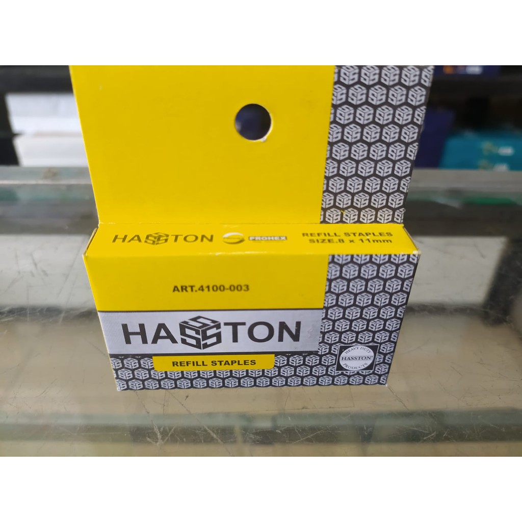 

Isi Staples / Staple Gun Haston 8x11mm