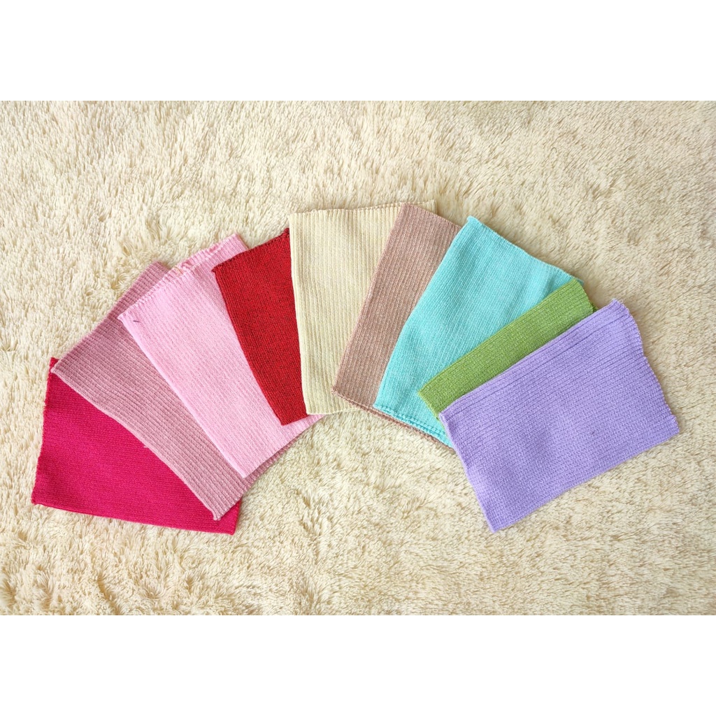 [BISA COD] CIPUT RAJUT | CIPUT RAJUT 1 WARNA | CIPUT RAJUT PREMIUM | BANDANA RAJUT
