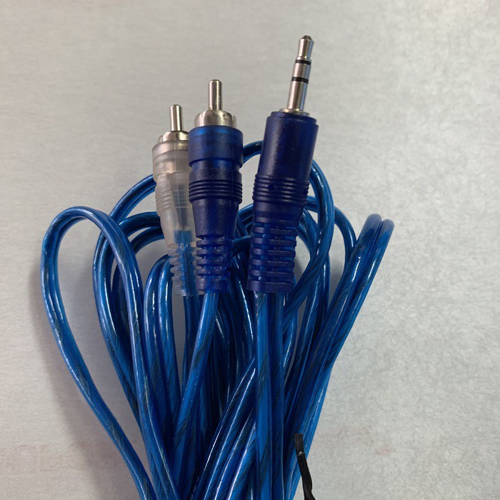 Kabel Aux 3.5mm Ke RCA AV Jack Panjang 4.5 Meter