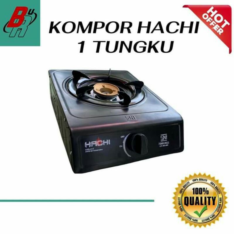 kompor gas 1 tungku hachi kompor gas 1 tungku sni kompor gas